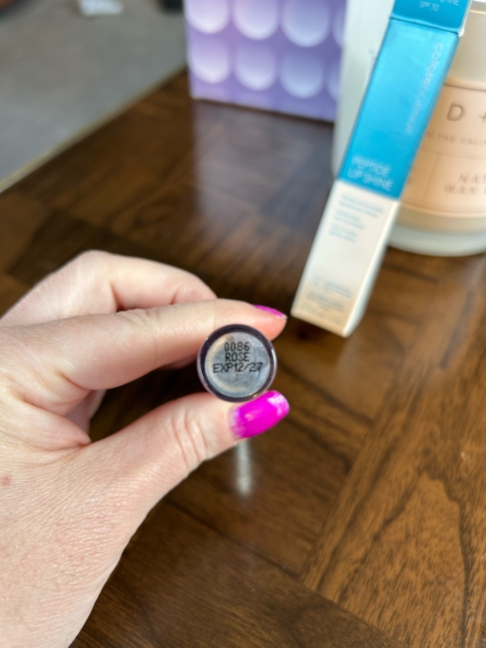 Colorescience Peptide Lip Shine with SPF in color Rose - Picture 6 of 7